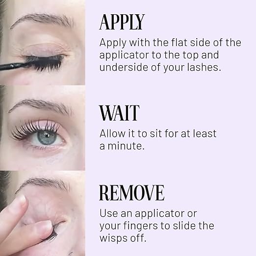 Lilac St. - Bond Breaker Lash Remover - Gentle Eyelash Glue Remover - Remove Lash Glue from Segments - Collagen Extract & Nourishing Oils - Waterproof - Cruelty Free, Vegan, Women Founded - 0.32 fl oz