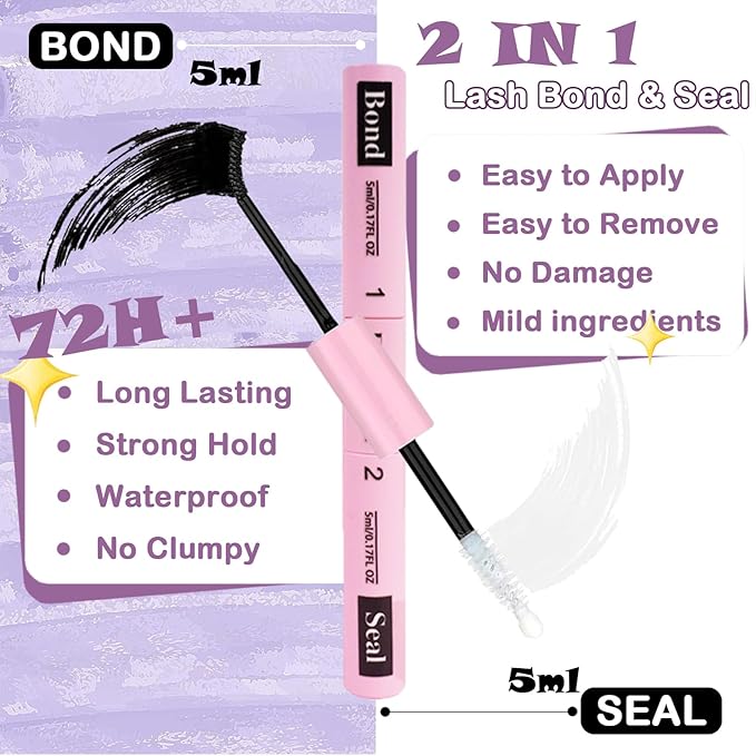 Fablosslashes Lash Clusters 280Pcs Lash Clusters DIY Eyelash Extension Kit 30D+40D Individual Lashes Clusters Kit With Lash Bond And Seal, Lash Remover, Lash Tweezers(30D+40D, 9-16mm, Kit)