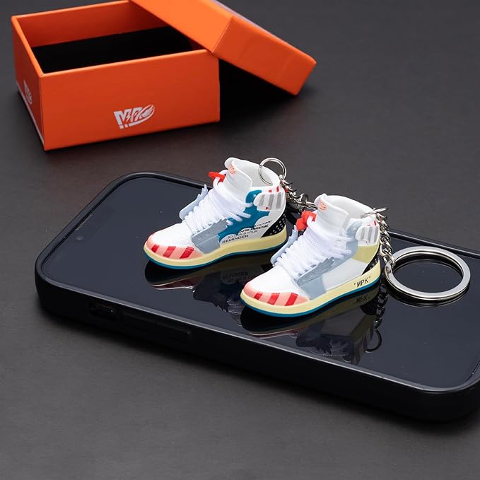 MPK 3D Mini Shoe Keychain,Sneaker Shoe lovers Keychainirthday Birthday Party Mystery Goodie Bag Prizes