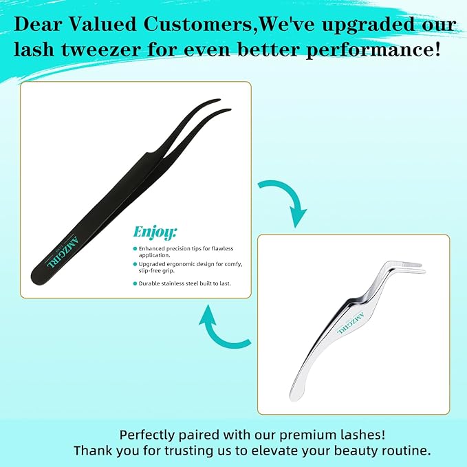 Lash Extension Kit 200PCS Lash Clusters Mix Eyelash Extension Kit with Waterproof Lash Bond and Remover,Individual Lashes with Lash Tweezers for Beginners at Home(40D,D-Mix9-16mm)