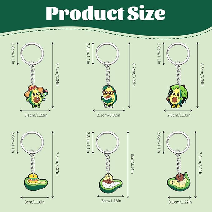 XHAOYEAHX Random Keychains Bulk,Cute Key Chain for Prizes Gifts Party Favors