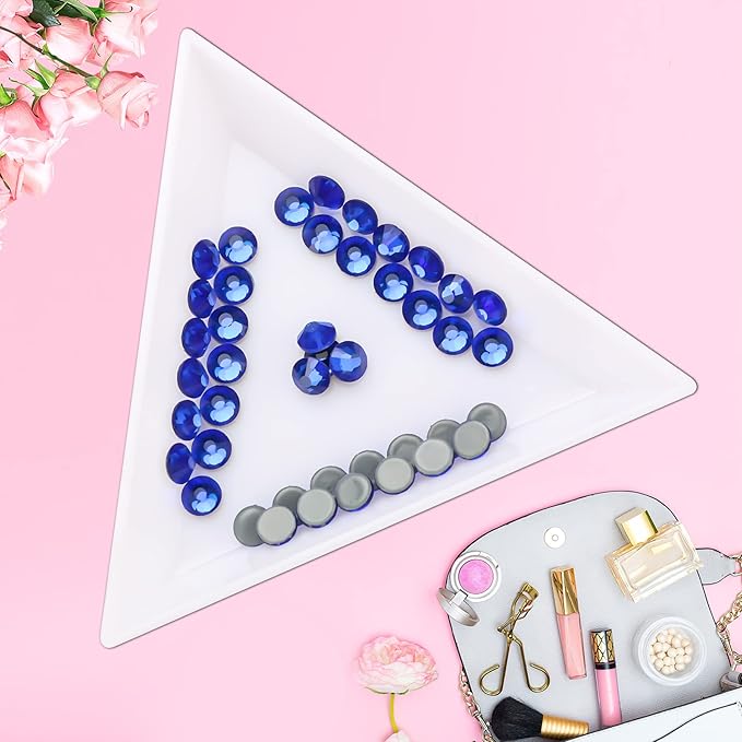 Hot Fix Crystal Flatback Rhinestones Glass Diamantes Gems 4.8mm(20ss 1440pcs, Sapphire)