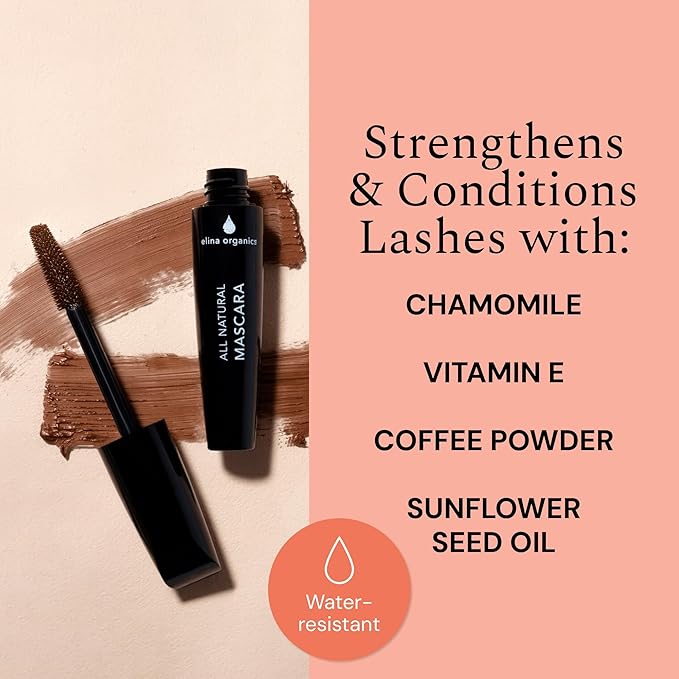 All Natural Mascara - Brown