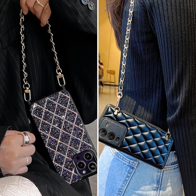 2Pcs Phone Crossbody Lanyard and Wrist Strap, Universal Cell Phone Lanyard Strap with 2Tether Tab