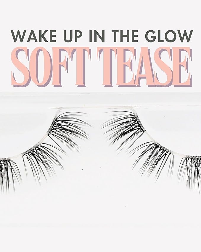 GAZELLE Luxury Natural Lash Clusters, Soft Korean Silk PBT Fibers, DIY Cluster Eyelash Extensions, Comfortable Wear, Lasts 10 Days – Sensual – 12mm