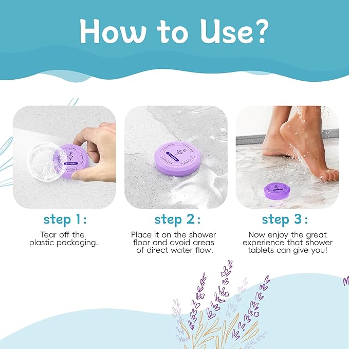 CalmNFiz 12 Pack Shower Steamers Aromatherapy, Stocking Stuffers for Women Men, Birthday Gifts for Her, Christmas White Elephant Gifts for Mom Adults Teen, Relaxation Self Care Natural Essential Oil