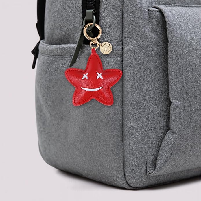 Cute Star Keychains for Backpacks Keychain Charms Purse Accessories for Women Handbags Car Key Chain