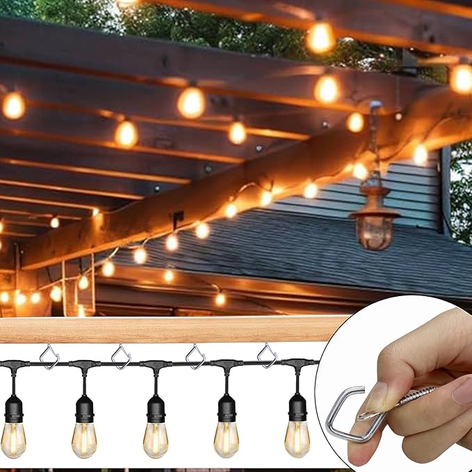 120 Pcs Silver Eye Hooks Screw Heavy Duty,Ceiling Hooks for Hanging Plants,String Lights,Cup,Wind Chime,Bird Feeders. Plant Hanger Indoor&Outdoor