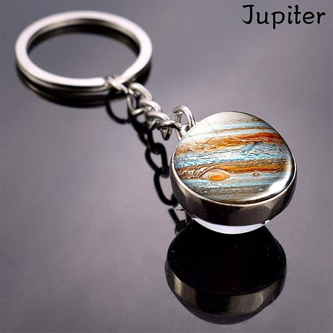 JWPavilion Solar System Planet keychain Accessories Pendant Glow In The Dark