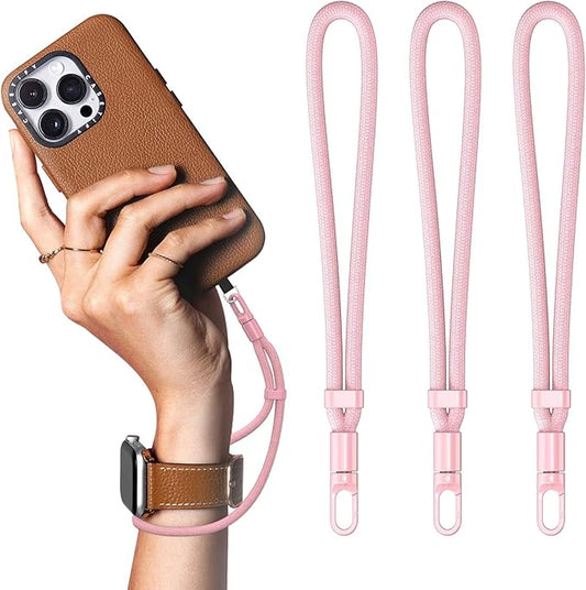 Phone Wrist Strap, Anti Theft Phone Strap, Adjustable Cell Phone Lanyard Strap with 360° Rotating Hook