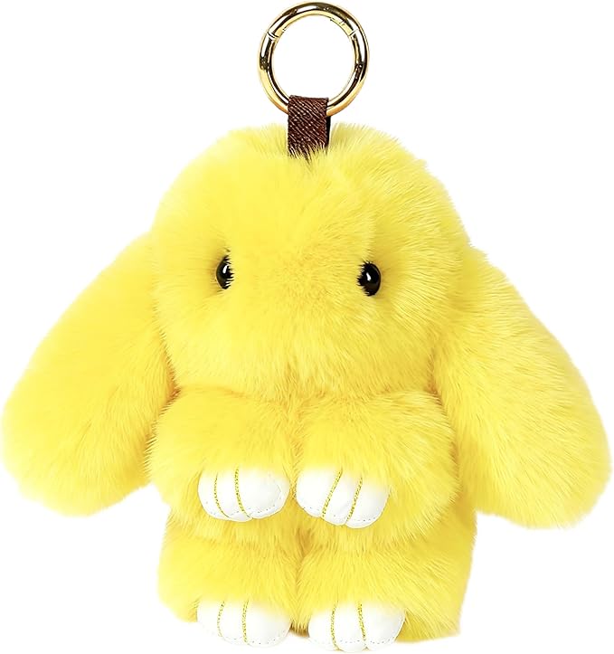 Cute Plush Keychain, Car Pendant, Bag Purse Backpack Charm Accessory, Gift for Girls Women