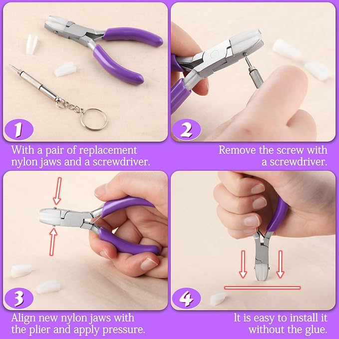 SPEEDWOX Mini End Cutting Pliers - 3-Inch End Nipper, Jewelry Wire Cutters and Zipper Pliers
