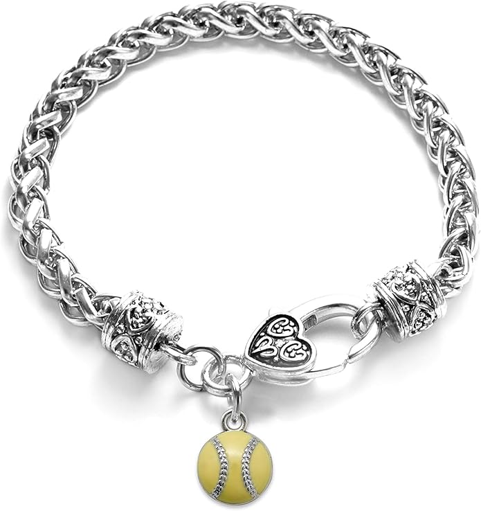 Inspired Silver - Silver Customized Charm Bracelet with Cubic Zirconia Jewelry