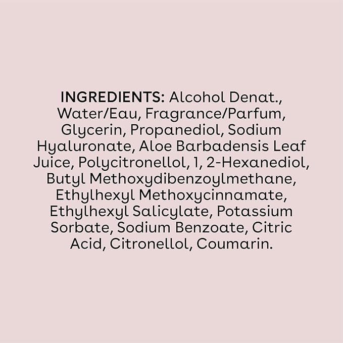 eos Cashmere Body Mist, Coconut Waters, Body Spray for Women, Hair Mist, Coconut Perfume, Moisturizing, Hyaluronic Acid, Glycerin, Vegan, Cruelty-free, 6 fl oz