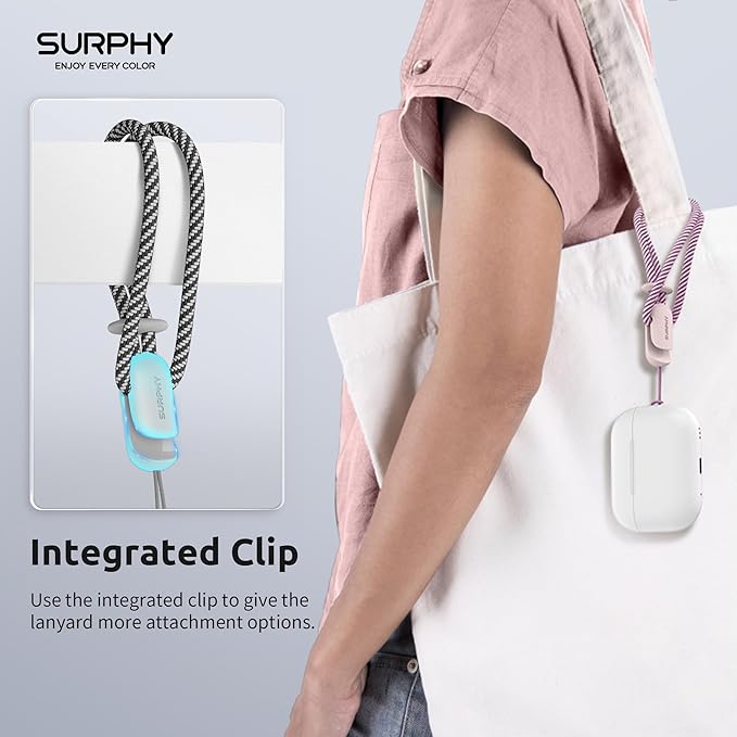 SURPHY 3 Pack Phone Wrist Strap with CellPhone Tether Tab, Cellphone Lanyard, Phone Strap with 2-Color Braided, Wrist Lanyard