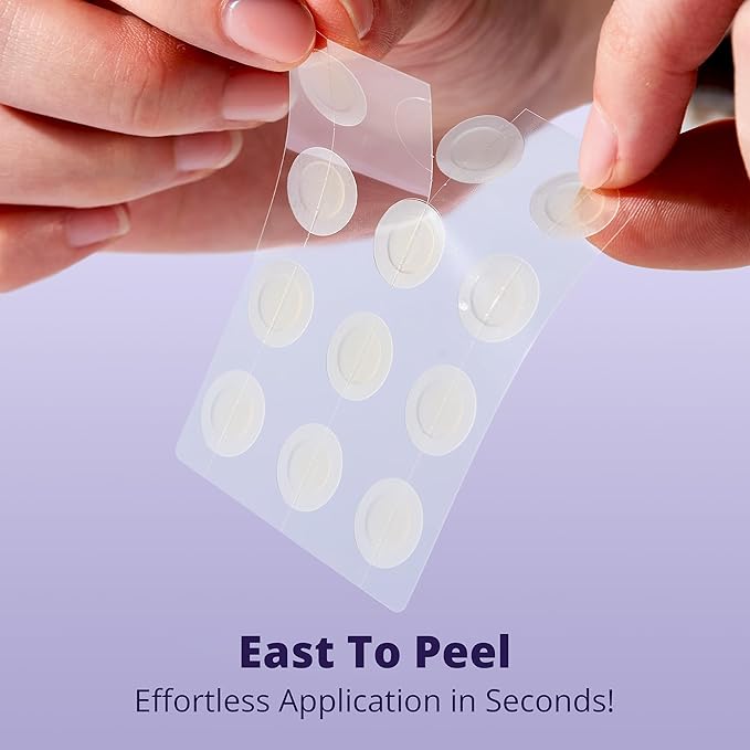 SimpleField Pimple Patches for Face (96 Count). Invisible Hydrocolloid Acne Patch for Blemishes, Zits, and Breakouts. Easy-to-Use Spot Cover for Day & Night, One Size - Medium (12mm)