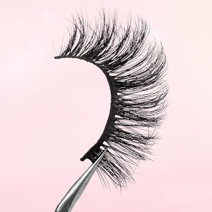 MAGEFY 20 Pairs False Eyelashes,4 Styles Faux Mink Eyelashes 7mm-16mm Lashes Natural Look to Dramatic False Eyelashes with Portable Boxes,Style-2