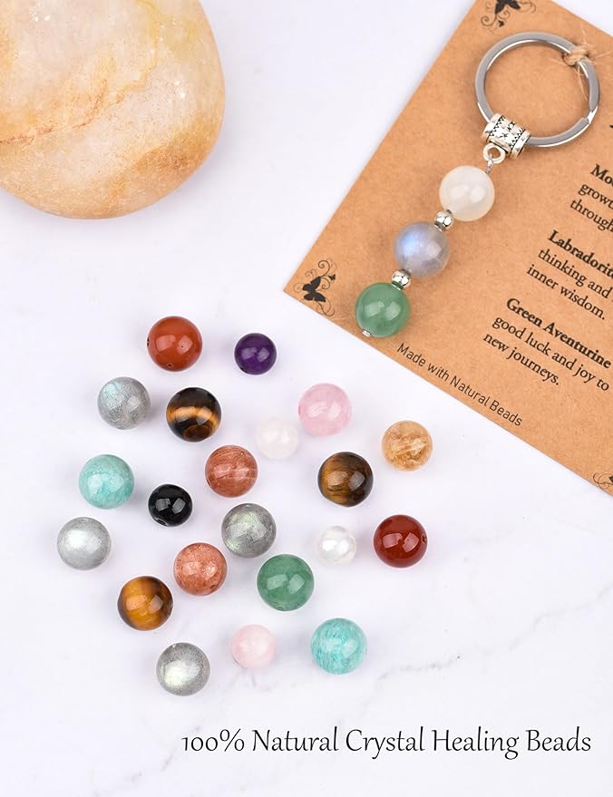 New Beginnings Gifts for Women, Small Crystal Keychain Farewell Gifts for Coworkers Women and Life Changes