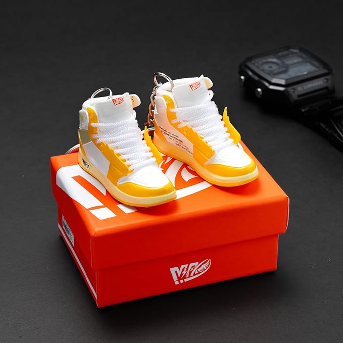 MPK 3D Mini Shoe Keychain,Sneaker Shoe lovers Keychainirthday Birthday Party Mystery Goodie Bag Prizes
