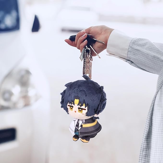 UTIEHD Zenless Zone Zero Plush Keychains, Cute 4 Inch ZZZ Collectible Dolls, Compact Size for Bags and Keys for Fans