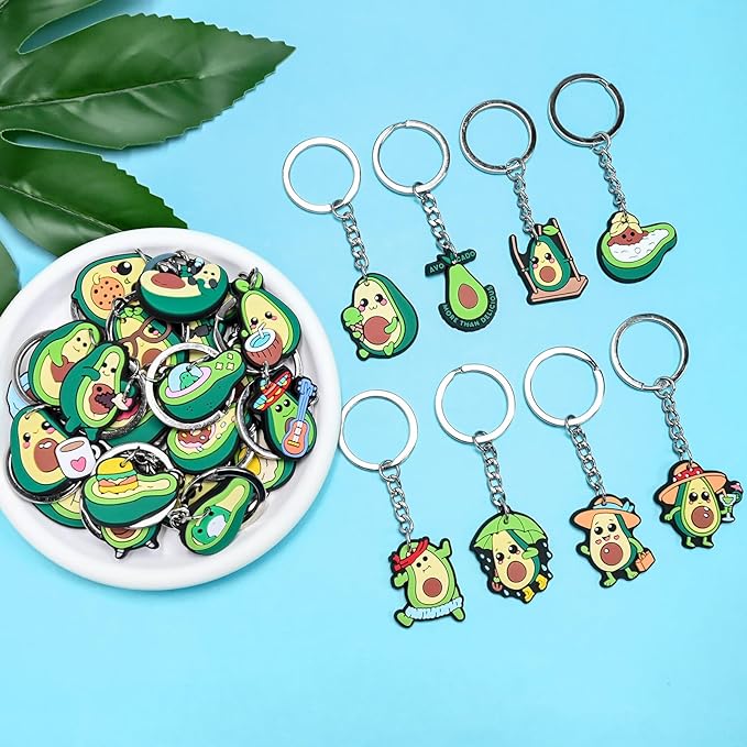 XHAOYEAHX Random Keychains Bulk,Cute Key Chain for Prizes Gifts Party Favors