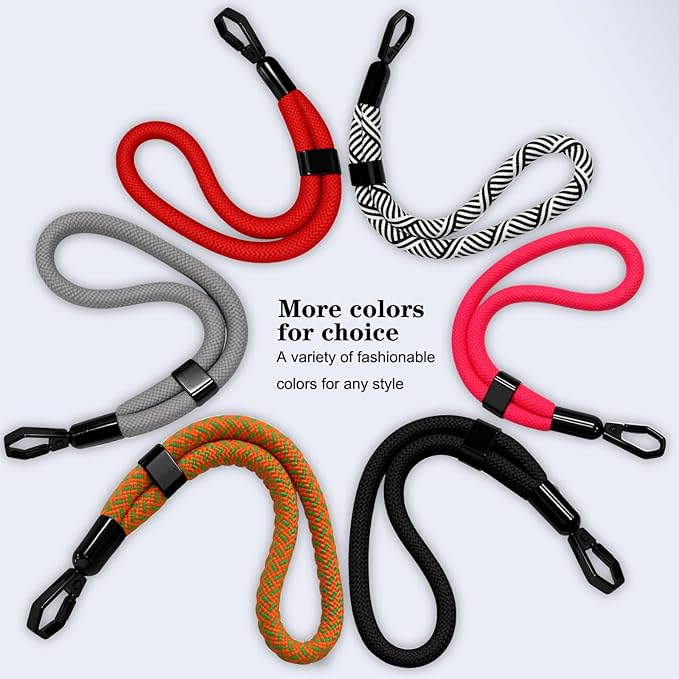 Phone Lanyard, 2 Pack Adjustable Cell Phone Lanyard Hand Phone Wrist Strap with Tether Tabs for Smartphones