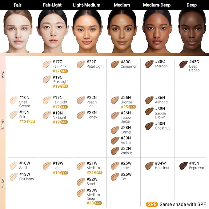 JUNG SAEM MOOL [ SPF ] Essential Skin Nuder Cushion (19 N-Light) | Refill Not Included (0.49 Fl Oz) | SPF50 Broad Spectrum | Natural Finish | Makeup Artist Brand