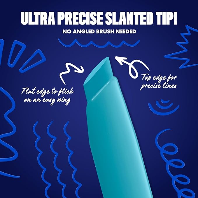 NYX PROFESSIONAL MAKEUP Epic Inky Stix Eyeliner, Mechanical Cream Gel Eyeliner, Waterproof Formula With Up To 24HR Wear - 07 Cyber Cyan (Matte Electric Blue)