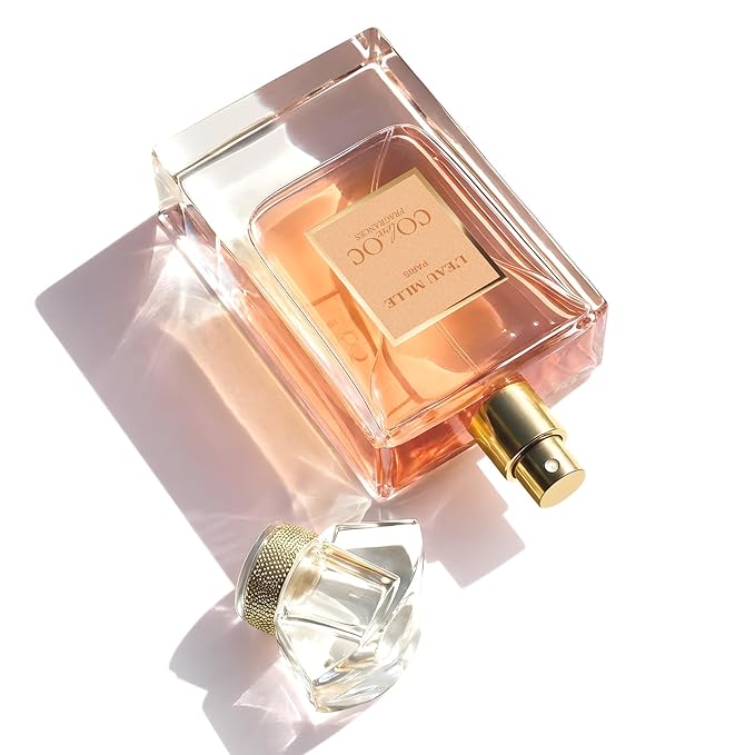 L'EAU MLLE Paris Eau de Parfum - Inspired by C. Coco Mademoiselle, Fresh & Floral Oriental Notes Of Citrusy, Rose Essence, Warm Vanilla & Earthy Patchouli, Long Lasting Women‘s Perfume,Precious Gift
