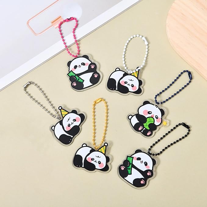 200 Pcs Ball Bead Chain Bulk Keychain 4.7 Inch Metal Dog Tag Small Chains with Connectors for Hanging Decoration