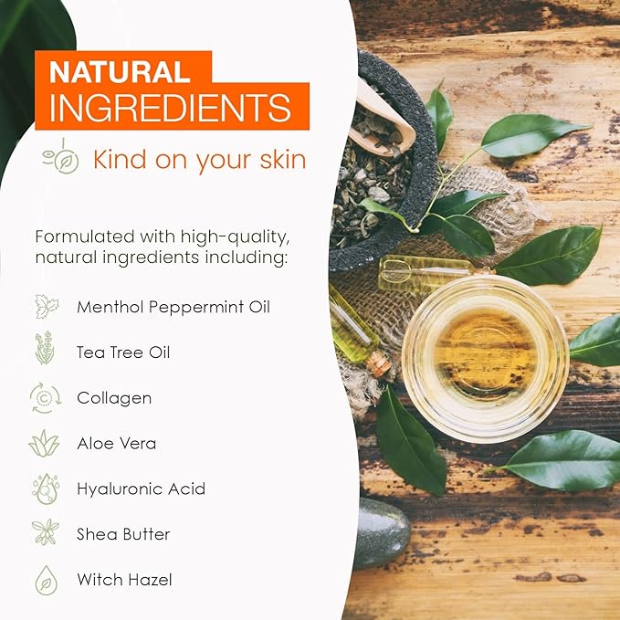 Natural Chemist Mint & Tea Tree Foot Masks Moisturizing Socks - Soften Dry Cracked Feet, Removes Dead Skin Cells - Dermatologist Tested, Cruelty Free Korean Skin Care For All Skin Types - 3 Pairs