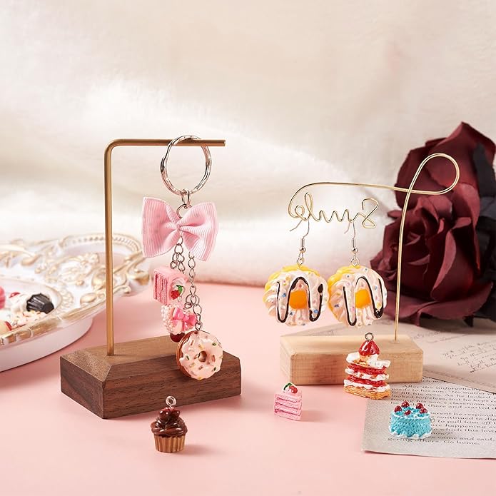 Craftdady Resin Plastic Miniature Food Snack Pendants Charms Ice Drink Juice Pendants Cute Bottle Fruit Keychain Charms Hang Ornament for DIY Craft Earring Bracelet Necklace Jewelry Making