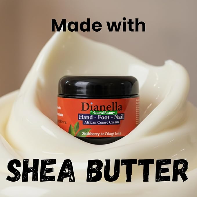 Natural Hand/Foot/Nail Cream. Organic ingredients, moisturizing, and skin nourishing. Raspberry Scent. (8oz)