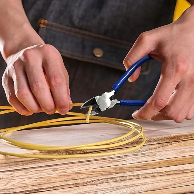 Wire's Cutting Side Cutting Pliers - Diagonals Cuting Pliers, Flushes Cutters's, Small Wire's Cutterr for Crafting, Side Cutterr for Crafting, Jewelry, Soft Copper Wire, Floral. etc. (6 inch)