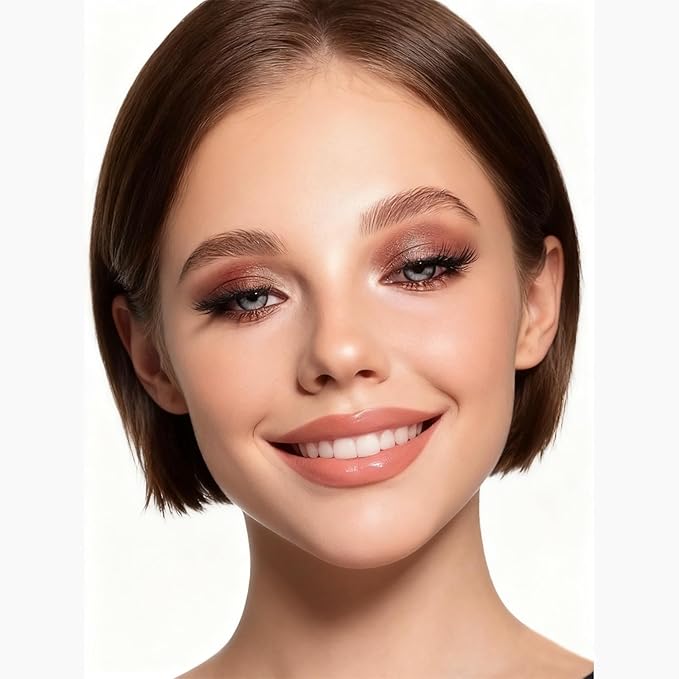 Waterproof Instant Set Shimmer Cream Eyeshadow Stick, Creamy Texture, Long-Lasting, Glitter Boosted, Perfect for Beginners & Models, Multiple Shades Available (07#)
