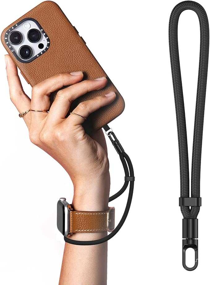 Phone Wrist Strap, Anti Theft Phone Strap, Adjustable Cell Phone Lanyard Strap with 360° Rotating Hook