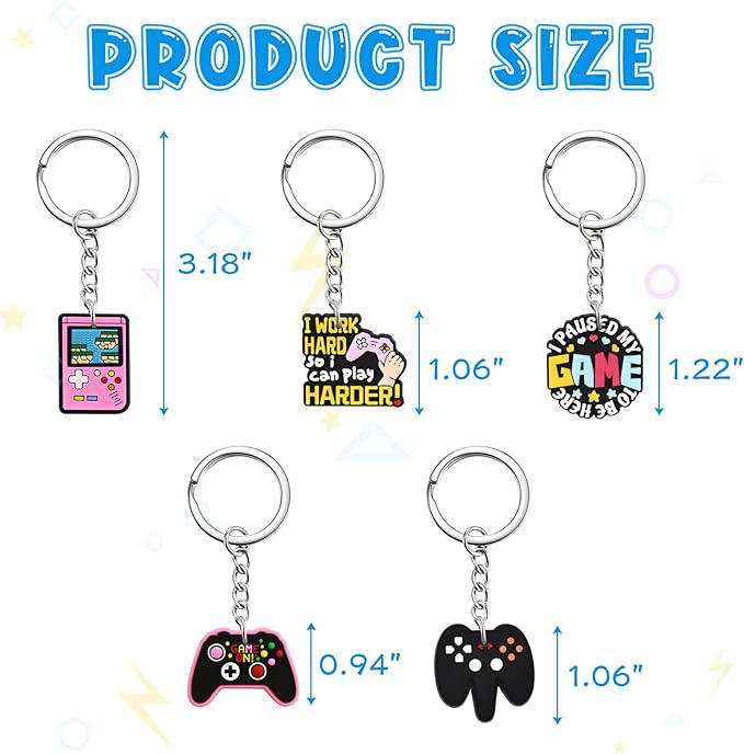 XHAOYEAHX Random Keychains Bulk,Cute Key Chain for Prizes Gifts Party Favors