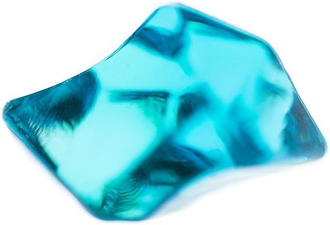 Super Z Outlet 1" Acrylic Color Ice Rock Crystals Treasure Gems for Table Scatters, Home Vase Fillers, Event, Wedding, Arts & Crafts, Birthday Decoration Favor - (Pack of 120) (Turquoise)