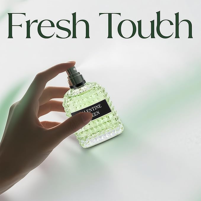 A CENTER Perfume Set for Women - 3 Pack Floral Long Lating Fragrance with Jasmine, Rose & Lily of the Valley | 3.4 Fl Oz Each Women Cologne Gift Set (Milano/Valuable/Valen Green)