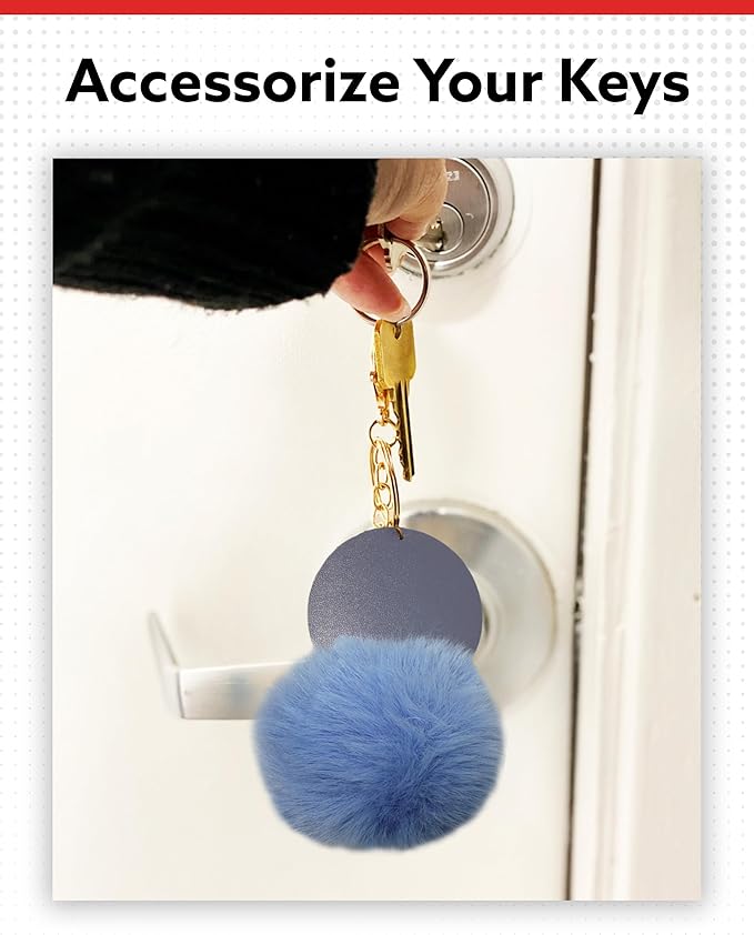 ALPI Super Plush Keychain - Cute Keychain for Bags, Keys, & More - Adorable Purse Charm - Pack of 5