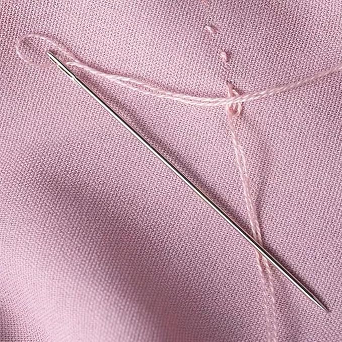 Marcobrothers 12" Professional Upholstery Large Eye Long Needle Easy to Thread, Hand Sewing Needle. (12 inch)