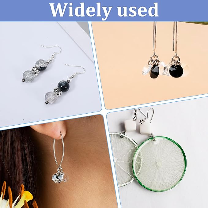 200 PCS Flat Head Pins for Jewelry Making, Stainless Steel Head Pins Long 70mm/2.75inch Silver Jewelry Pin, Metal End Headpins Long Flat Pin Jewelrys Findings for DIY Crafts Earring Pendant Supplies