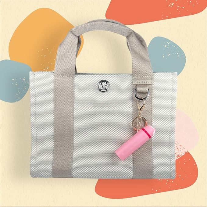 Mini Trendy Bottle Keychain Accessories Compatible with Owala Water Cute Tumbler Cup Chapstick Lip Balm Holder Charms