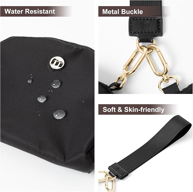 Keychain Wallet Mini Zip Around Wristlet Wallets for Women Detachable Dual Pouch Wristlet Portable Coin Purse Small Wallets