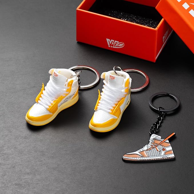 MPK 3D Mini Shoe Keychain,Sneaker Shoe lovers Keychainirthday Birthday Party Mystery Goodie Bag Prizes