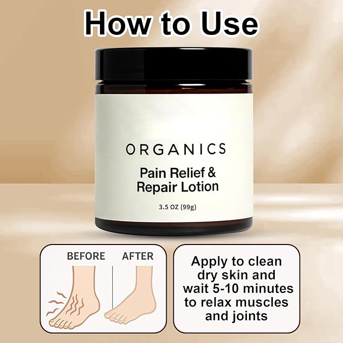 Mira Relief & Repair Lotion, 3.5 Fl Oz, Use Natural Plant Ingredients, Daily Nourishment for Health, Lotion - 1 Bottle,1pcs