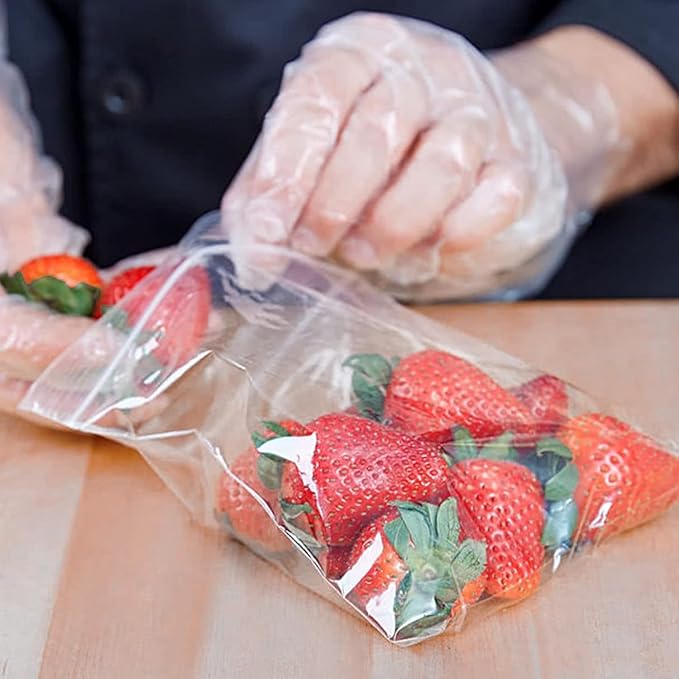 160pcs 6 x 9 inch Plastic Bags, 2 mil Thick, Zip Bag, Clear Jewelry Bags, Baggies with Resealable Zip Bag for Small Business, Daily Vitamin, Jewelry, Candy