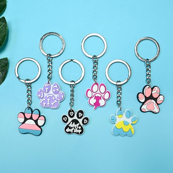 Keychains Bulk DIY Cute Keychain Charms Backpack Charms for Girls Backpack Keychains PVC Key Ring Party gifts