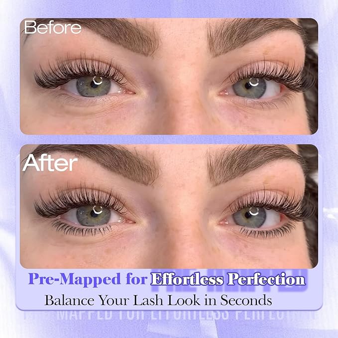Pre-mapped Bottom Lash Clusters Natural Eyelash Extensions 4-7mm Wispy Eyelash Clusters Manga Bottom Cluster Lashes Left Right Lower Individual Lashes for Easy Application by Yawamica