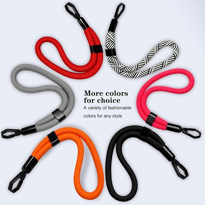 Phone Lanyard, 2 Pack Adjustable Cell Phone Lanyard Hand Phone Wrist Strap with Tether Tabs for Smartphones